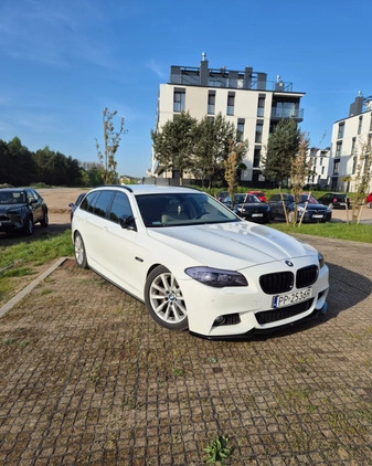 BMW Seria 5 cena 62999 przebieg: 256300, rok produkcji 2013 z Piła małe 232